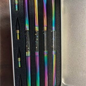 Colorful Nail Art Brush Set